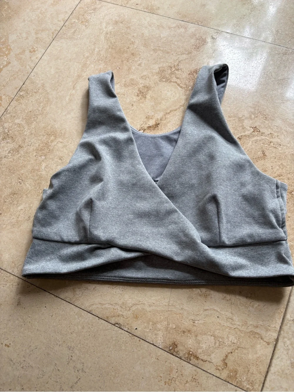 Born Primitive Grey Athletic Tank Top with Logo - Picture 5 of 7